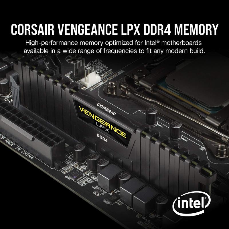 Memória RAM Corsair Vengeance LPX DDR4 32GB (2x16GB) 3200MHz CL16